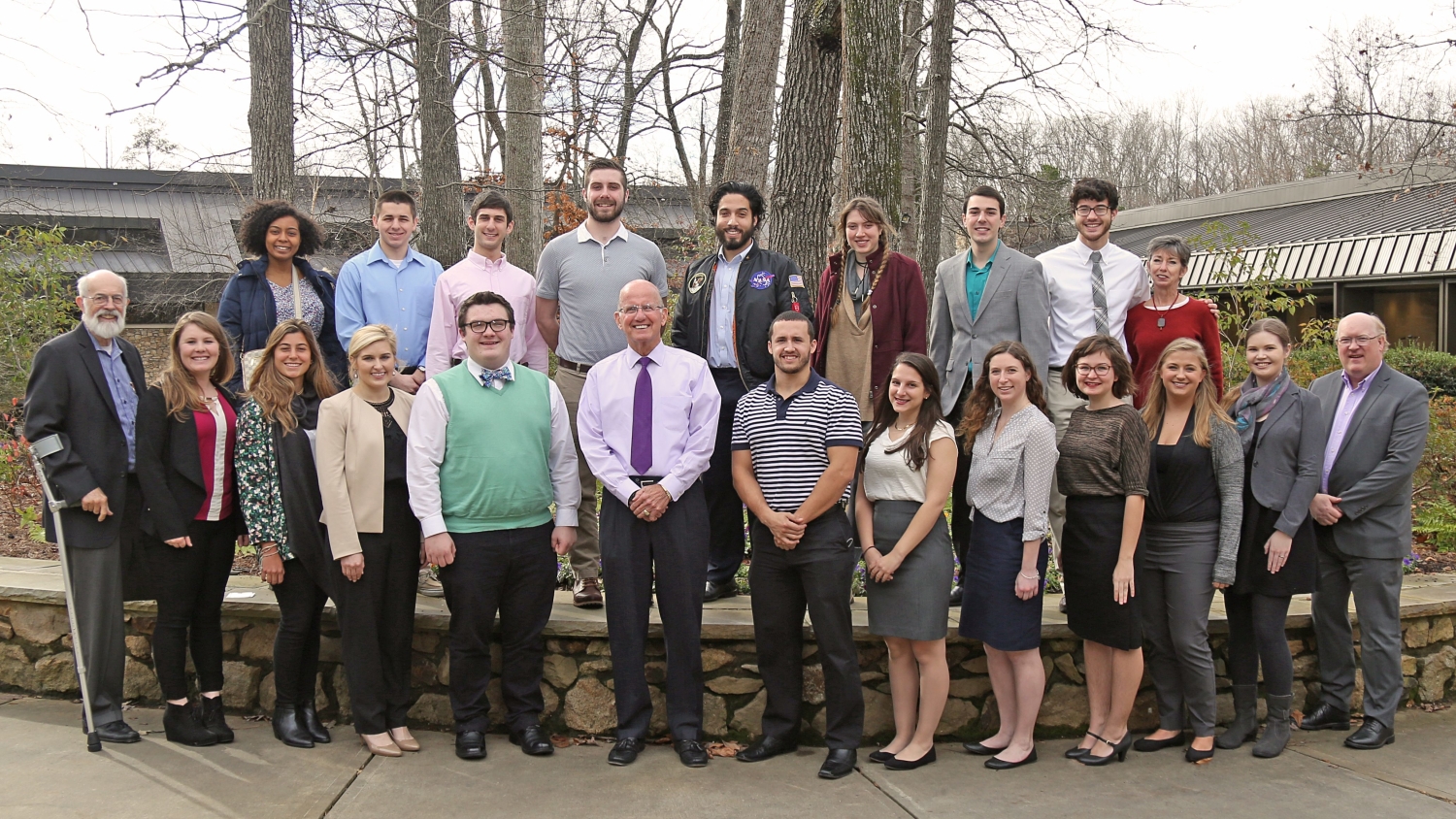 Caldwell Fellows group with CCL staff