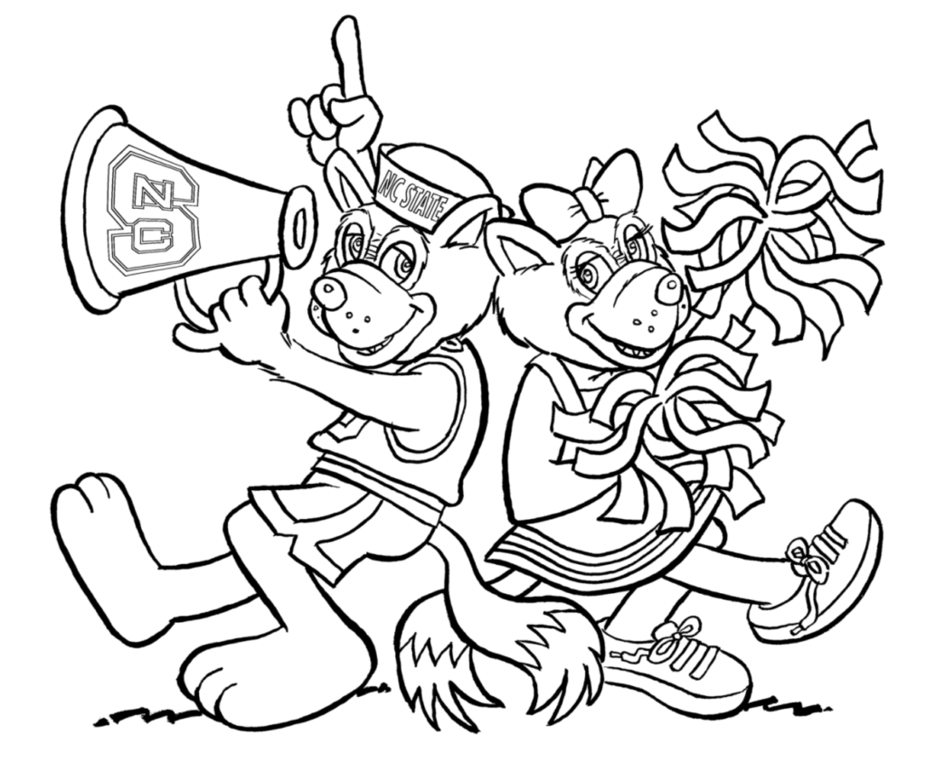 Wolfpack Coloring Pages | NC State Alumni Association