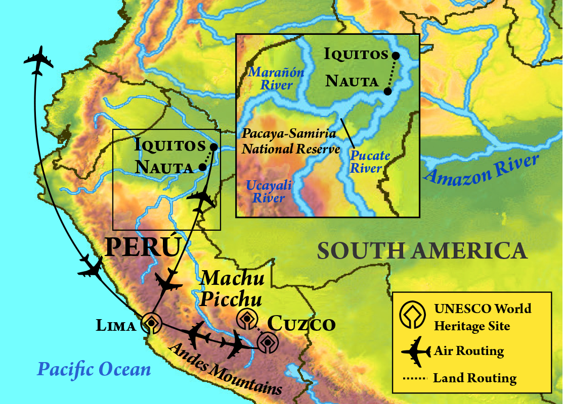 Amazon Map