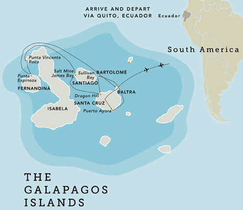 Galapagos Western Itinerary