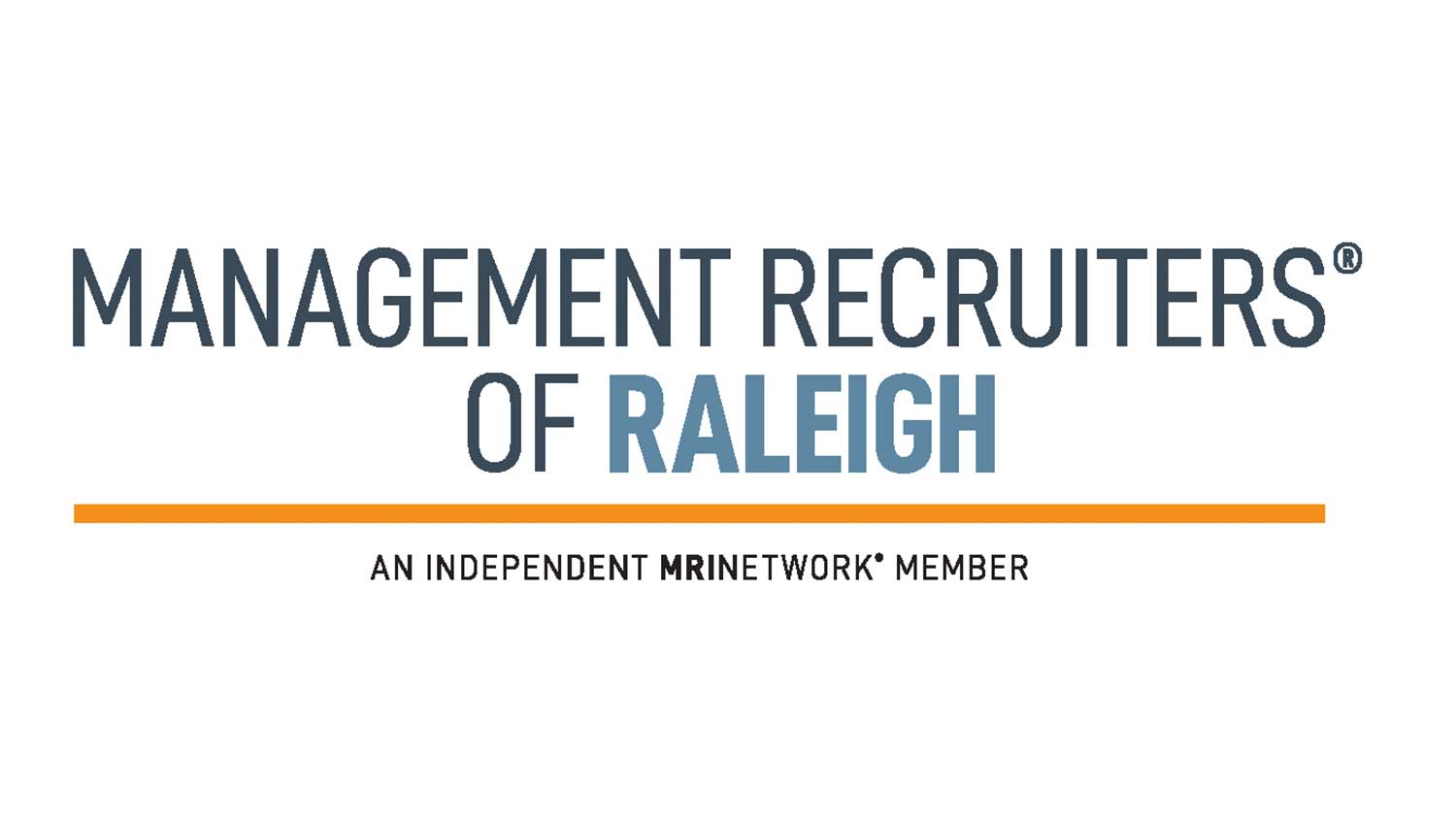 A business logo for Management Recruiters of Raleigh.